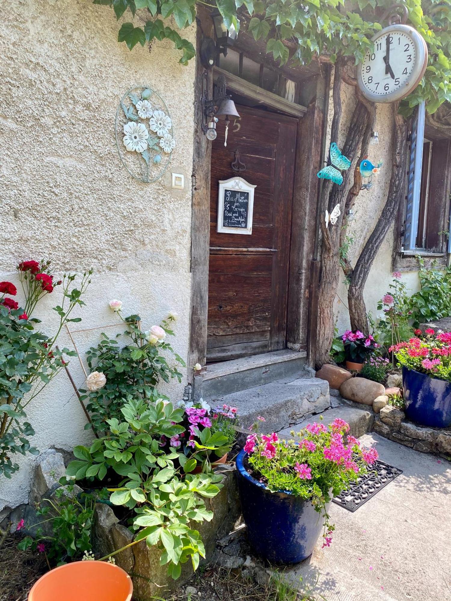 B&B De Charme La Maison Des 5 Temps Ferrette Zimmer foto