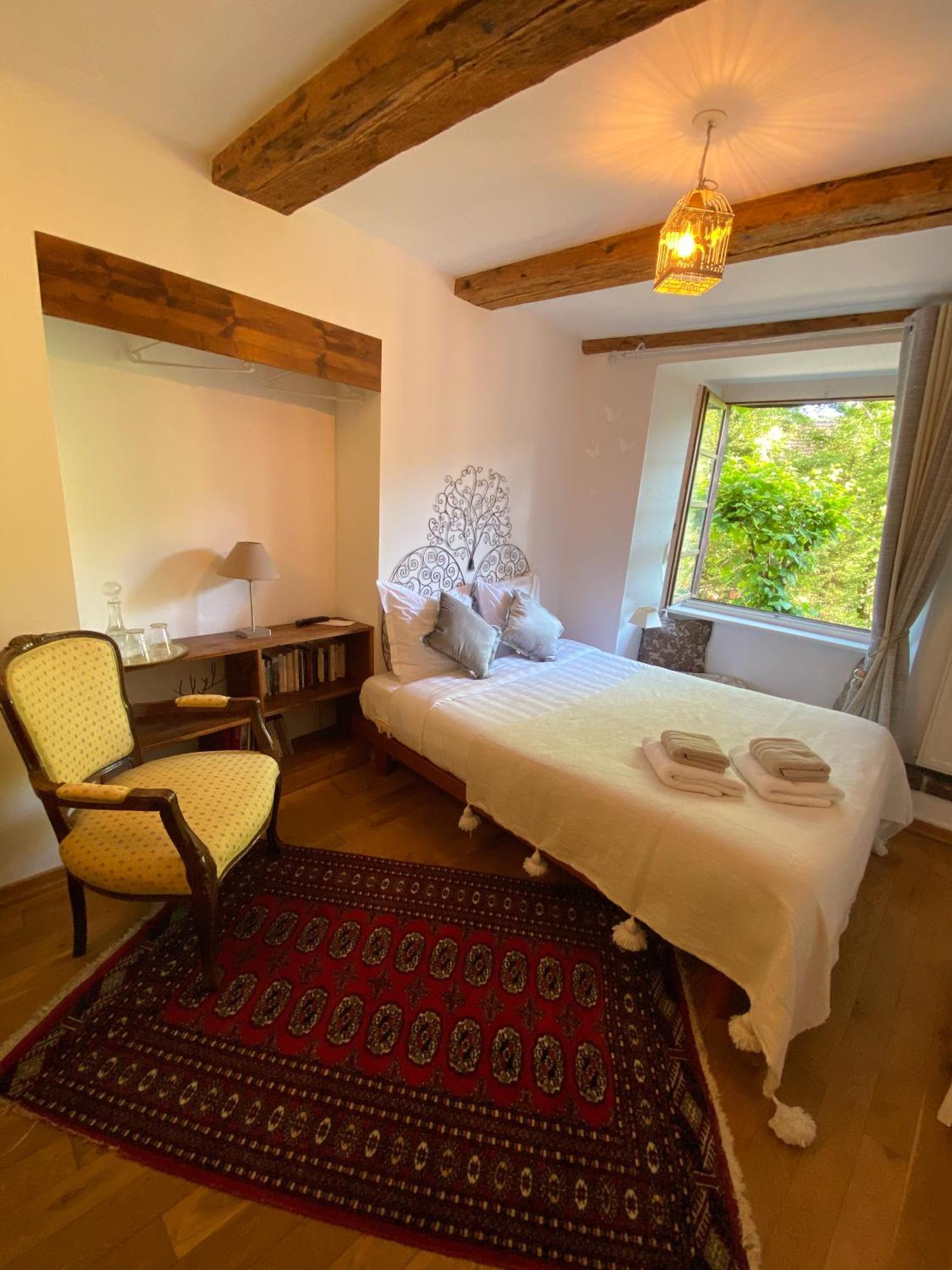 B&B De Charme La Maison Des 5 Temps Ferrette Zimmer foto